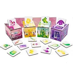 Деревянная настольная игра Монтессори Принцесса PuzzleOK Puz-89737