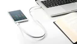 Кабель KingMi Colorful Cable USB to MicroUSB 2A 0.2m KSCDX11QM-GY Grey - мініатюра 4