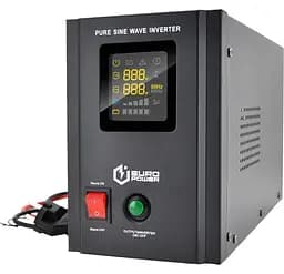 Джерело безперебійного живлення з правильною синусоїдою Europower PSW-EPBTW12 800VA, 480W, АКБ 12В, заряд 5/10А