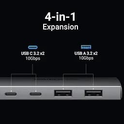 USB-хаб Ugreen CM480 4in1 (30758) [152545] - мініатюра 5
