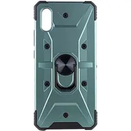 Ударостійкий чохол Epik Pathfinder Ring для Xiaomi Redmi 9A Зелений / Green