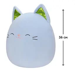 М'яка іграшка Squishmallows Кіт Джованні 36 см (SQCR03223) - мініатюра 4