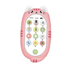 Телефон мобильный Котенок, музыка, свет, 550-118 (в ассортименте)