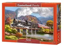 Пазл Castorland puzzle Поезд в горах, 500 эл. (B-53452)