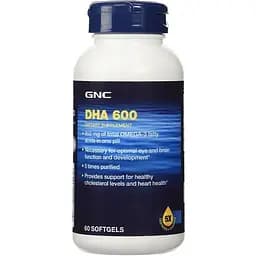 Жирні кислоти GNC DHA 600 мг 60 капсул