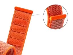 Нейлоновий ремінець для годинника Garmin Vivoactive 4 Orange - мініатюра 2