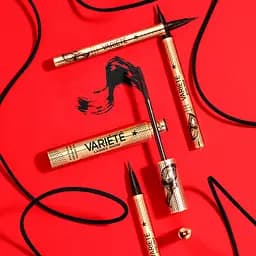 Підводка для очей Eveline Cosmetics Waterproof Variete Eyeliner ультра чорна 7 мл (LMKKEYEVARIE) - мініатюра 6