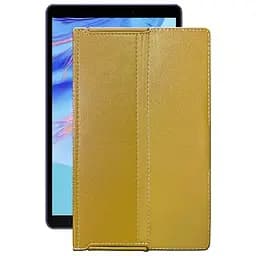 Чохол StatusCASE з екошкіри для планшету Honor Tablet X7 Золотий