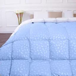 Ковдра пухова MirSon Karmen №1840 Bio-Blue, 70% пух, двоспальна, 205x172, блакитна (2200003013634) - мініатюра 3