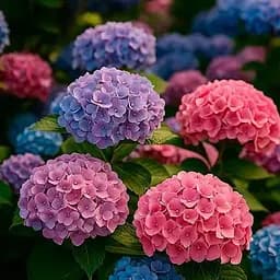 Гортензия крупнолистовая 2-х летняя "Букет Роуз" высота саженца 20-40см (152979) 1 саженец