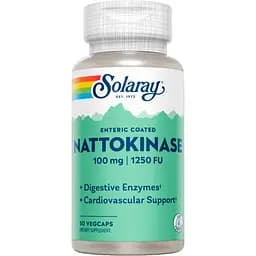 Наттокиназа Solaray Nattokinase 100 мг 30 капсул