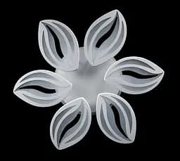 Люстра стельова LED Splendid Ray LK23/6, 160W, білий, сучасний стиль з пультом, регулювання світла - мініатюра 4