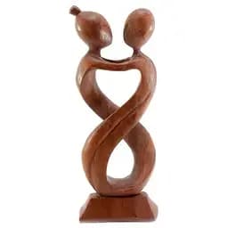 Статуетка "Закохані" дерево 30х12х4 см