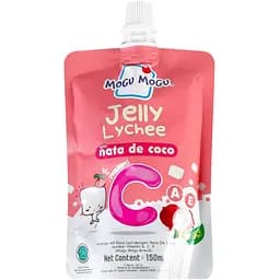 Драже MoGu з Nata De Coco смак лічі желейні 150 г