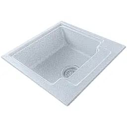 Мийка кухонна Valetti 79N гранітна 425х485 мм сіра