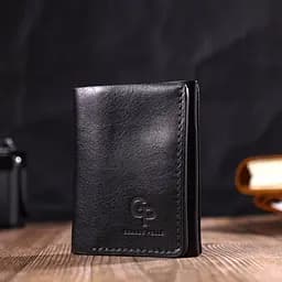 Шкіряний гаманець Grande Pelle 8х10х1.5 см acs0025795 - мініатюра 6