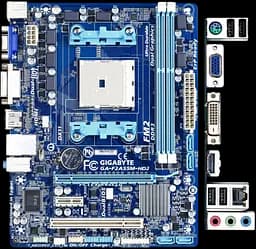 Материнська плата Gigabyte GA-F2A55M-HD2 Socket FM2 (GA-F2A55M-HD2) Б/В