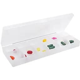 Органайзер МВМ My Home PC-08, 12 відділень 16.8х6.5х2 см прозорий (PC-09 T)