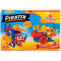 Детский игрушечный набор с фигурками Piratix «Пиратские приключения» PPX1D226IN00 серии «Golden Treasure»