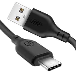 Кабель 2 метра XO NB103 USB - Type-C 2.1 а черный