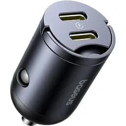 Автомобільний зарядний пристрій Baseus Tiny Star Mini Car Charger 2C 30W Cosmic Чорний