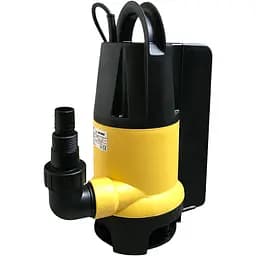 Насос дренажний з вбудованим поплавком Optima FQ500 С 0.5 кВт чорно-жовтий