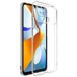 TPU чехол Epic Transparent 1,5mm Full Camera для Xiaomi Poco C40