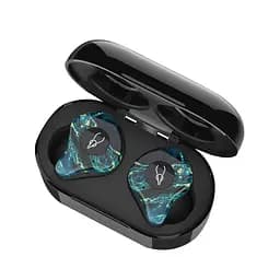 Беспроводные Bluetooth наушники Sabbat X12 Ultra Dream Stone с поддержкой aptX черно-зеленые