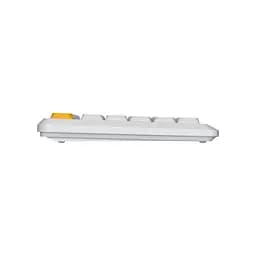 Keychron Клавіатура механічна J1 82Key, K pro Red, WL/BT/USB-A, QMK, Hot-swap, EN/UKR, RGB, білий - мініатюра 8