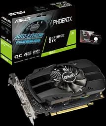 Видеокарта GeForce GTX 1650 4GB Asus Phoenix OC (PH-GTX1650-O4G) Б/У