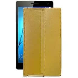 Чохол StatusCASE з екошкіри для планшету Huawei MediaPad T3 7 Золотий