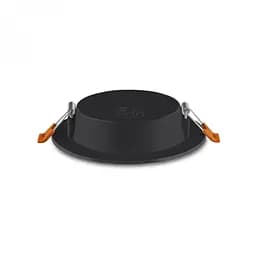 Вбудований світильник Videx LED Back круглий 6W 5000K Black (VL-DLBR-065B) - мініатюра 3