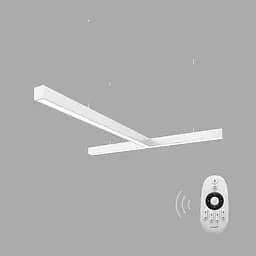 Керований світлодіодний світильник X-LED 80ВТ Т-подібний білий (840*815*43) LSNT-80dw