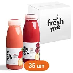 Смузи FreshMe Berry Collection ягодная коллекция Набор 250 мл х 35 шт