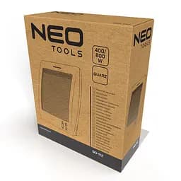 Neo Tools Обігрівач інфрачервоний, 800Вт, кварцовий нагрівальний елемент, білий - мініатюра 10