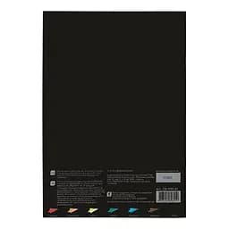 Папір кольоровий ZiBi Kids Line Black А4 двусторонній 14 аркушів 7 кольорів (ZB.1909-01) - мініатюра 2