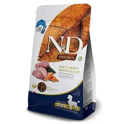 Сухой корм Farmina N&D Black Brown Dog Adult Mini беззерновой для собак с коричневой шерстью с ягненком
