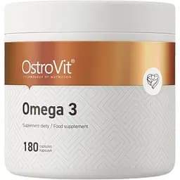 Жирные кислоты OstroVit Omega 3 180 капсул