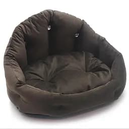 Лежак Zoo-hunt для собак та котів Фараон коричневий №2 37х49х31 см