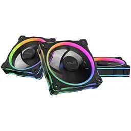 Комплект вентиляторів ASUS PRIME MR120 ARGB BLACK 3IN1 (90DA00I0-B09020)