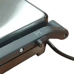 Гриль контактний притискний Domotec MS-240 домашній з антипригарим покриттям 1000 Вт Срібний - мініатюра 4