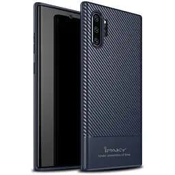Чохол-накладка iPaky Moosy Series/TPU With Carbon Fiber Case Samsung Galaxy Note 10+ Blue