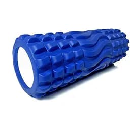 Масажний ролик EasyFit Wavyspines 33 см Синій (EF-3701-Bl)