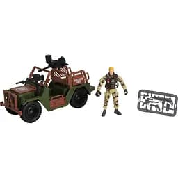 Ігровий набір Chap Mei Солдати Patrol Jeep (545301-1)