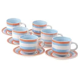 Набір чашок із блюдцями 6 шт. Мінерва NC26SETCUP