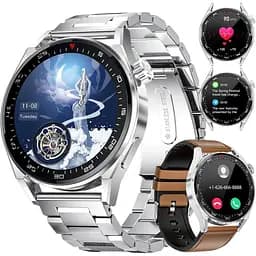 Мужские умные часы Lige с функцией телефона 1.39 дюйма 100+ спортивных режимов