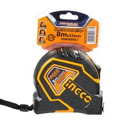 Рулетка Ingco Industrial Profi 8 м х 25 мм (HSMT8808.1) - мініатюра 4