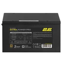 2E Gaming Блок живлення 2E GAMING Extra Power Pro ATX3.1 GEN5.0 (1000W), >90%, 80+ Gold, 140мм, 1xMB 24pin(20+4), 2xCPU 8pin(4+4), 3xMolex, 6xSATA, 4 GEN5 16pin, Full Modular