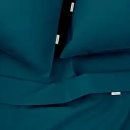 Комплект постільної білизни Cosas Ocean Підлітковий смарагдовий (Ranfors110_Ocean_El90-Ocean_155) - мініатюра 5