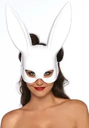 Еротична маска біла MASQUERADE RABBIT MASK WHITE SCALA 30-88008-O/S-WHITE 98948